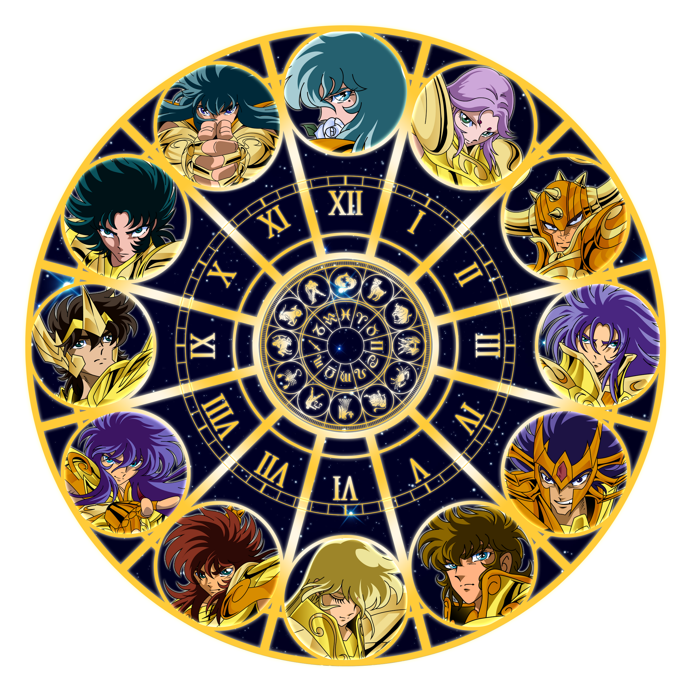 圣斗士星矢 - 黄道十二宫战士