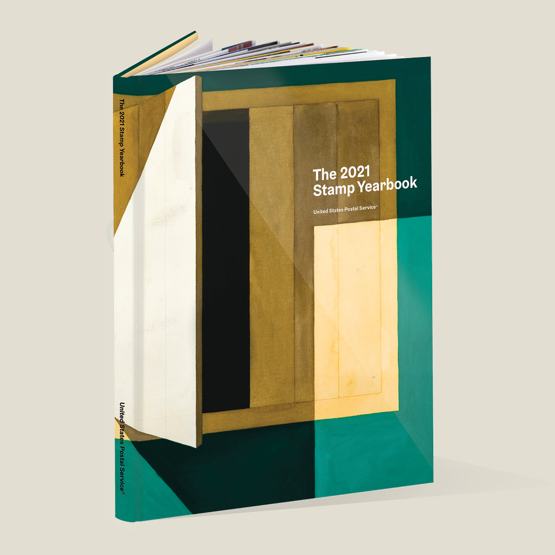 美国邮票2021年册