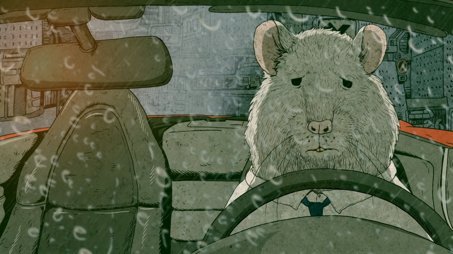 虽然有跑车，但是被这么搞，很快又不开心了