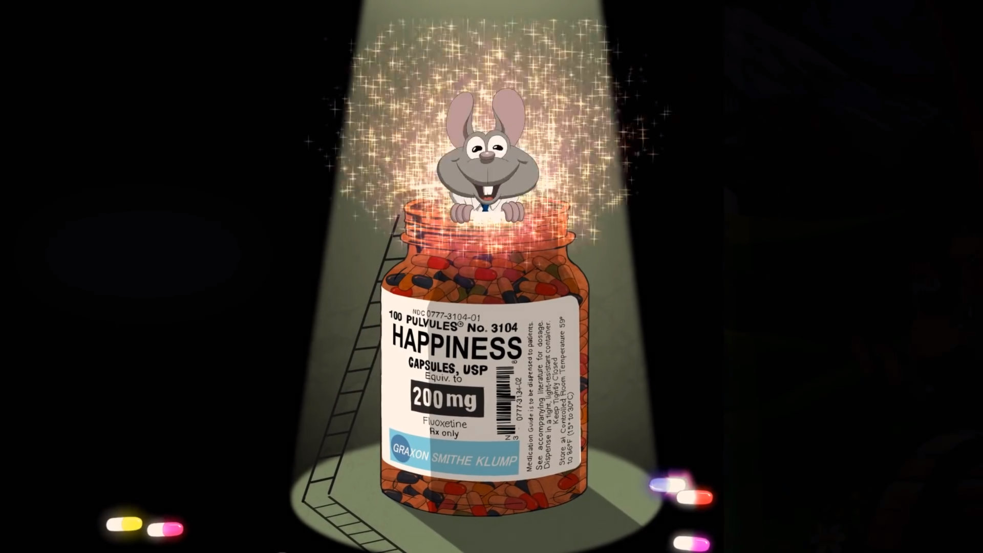 磕完药，整个老鼠画风都变了