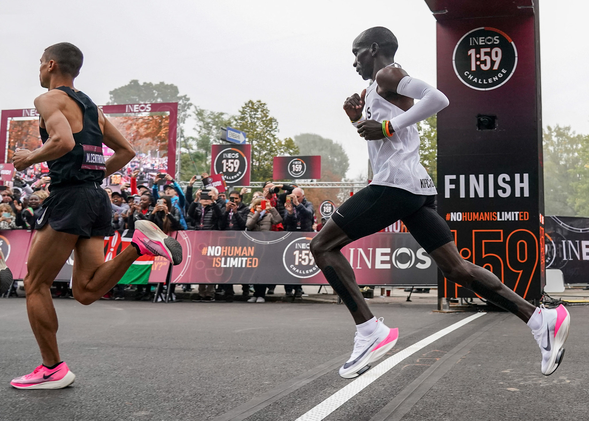 Eliud Kipchoge INEOS 1:59 Challenge and Nike Alphafly 2