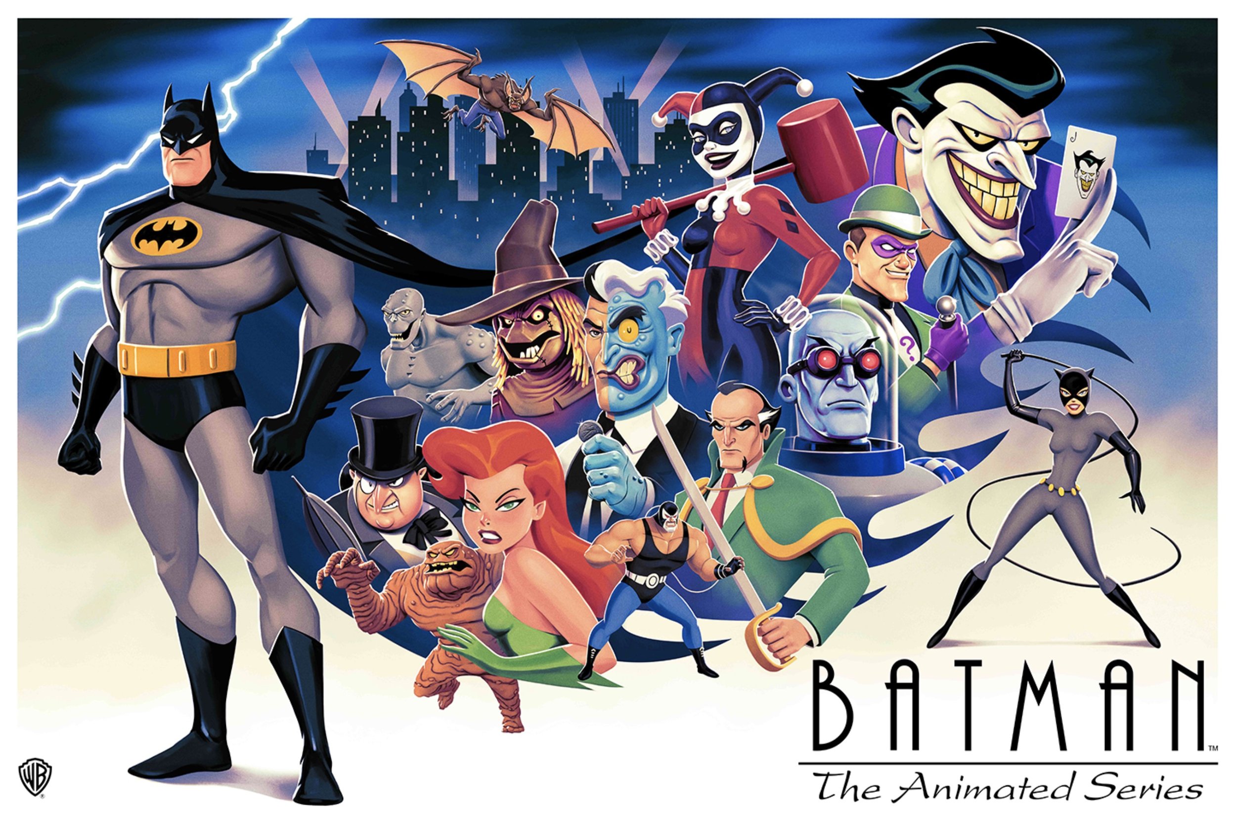Batman: The Animated Series 后续动画中的人物形象