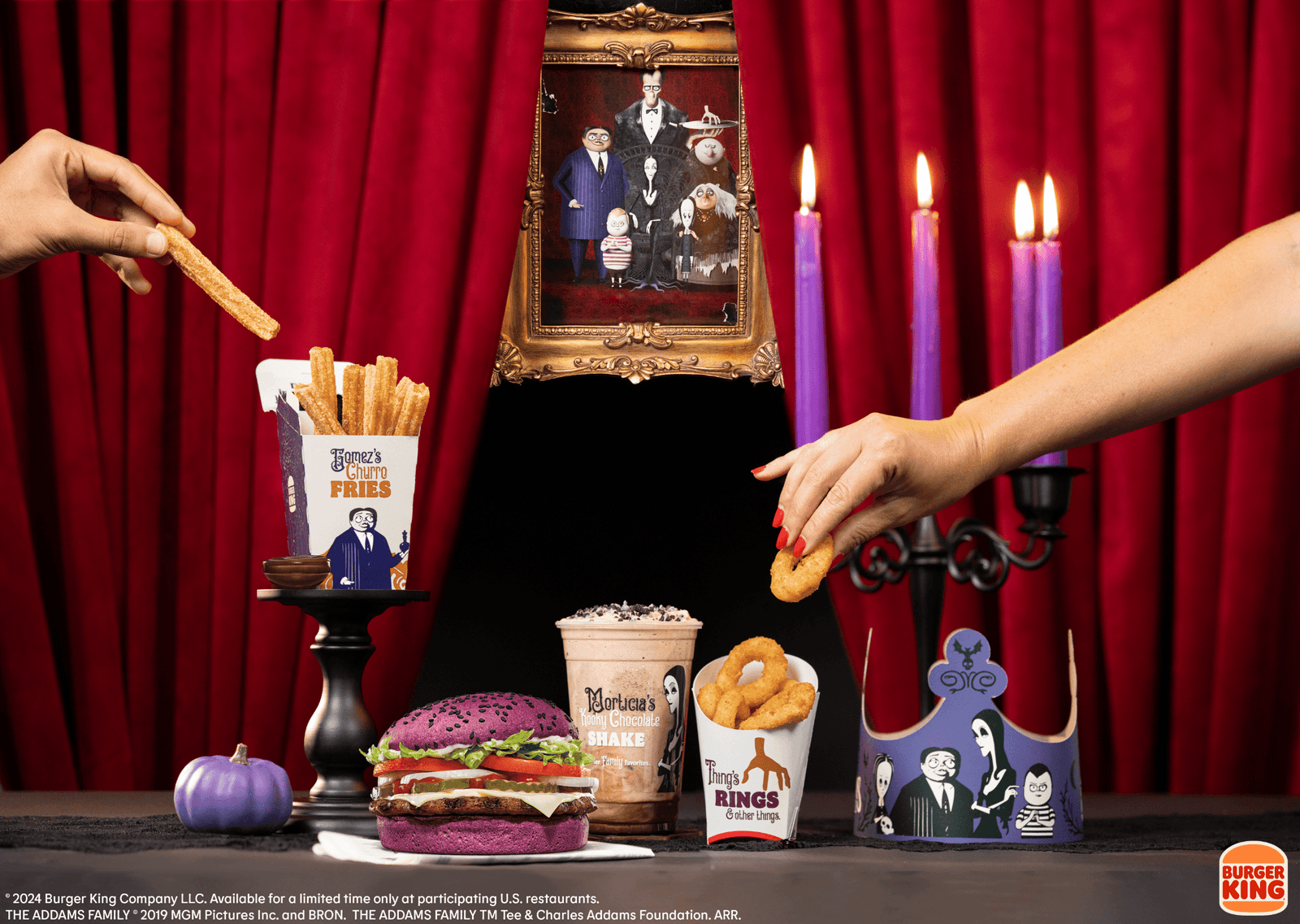 Burger King The Addams Family Meal