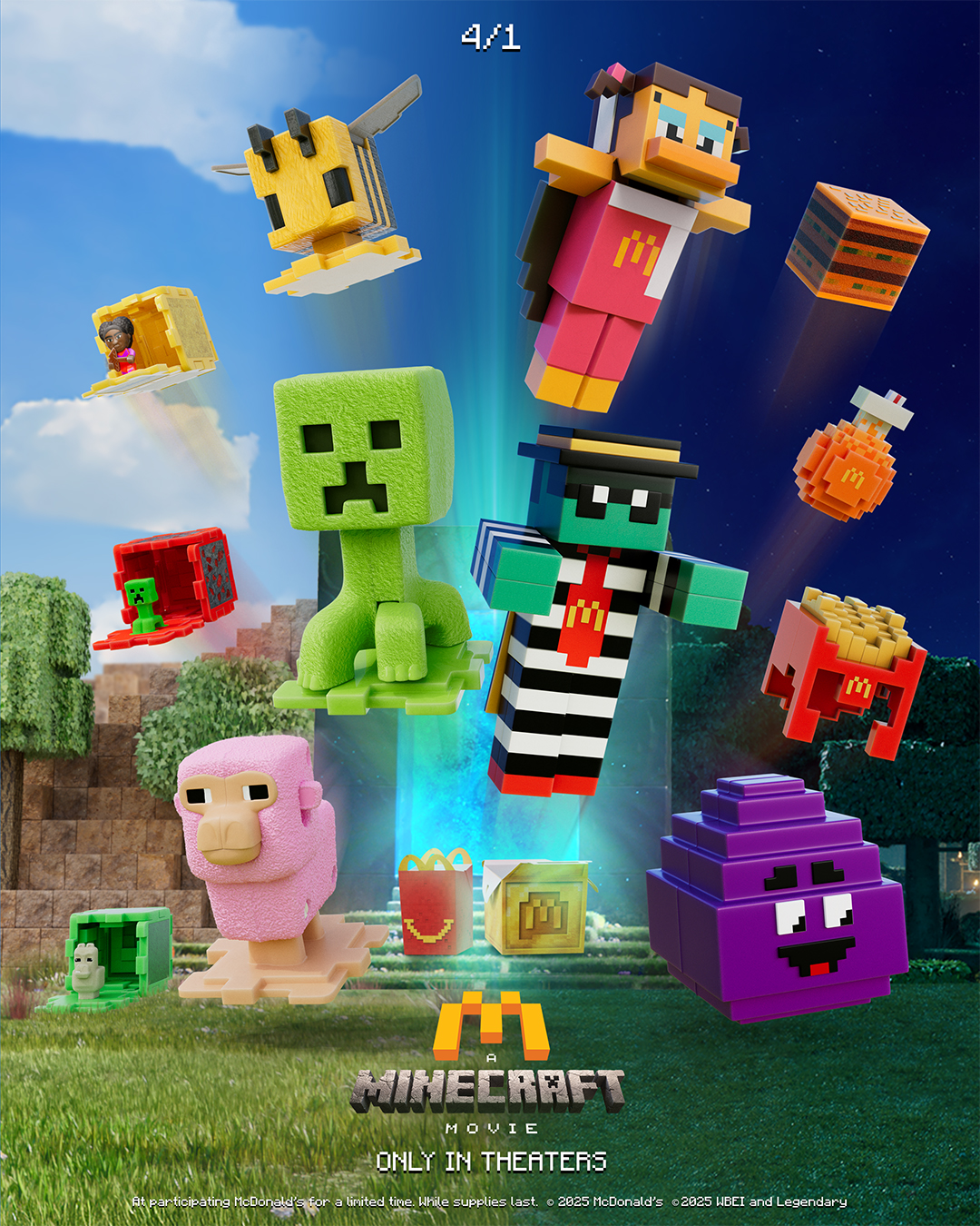 McDonald’s Minecraft Movie Meal