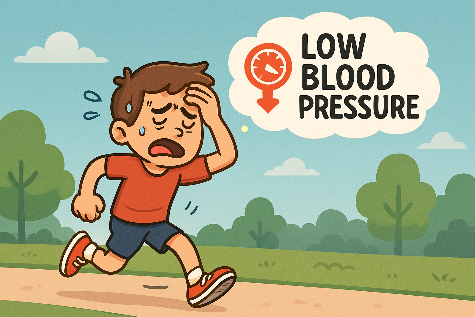 因为跑步而低血糖