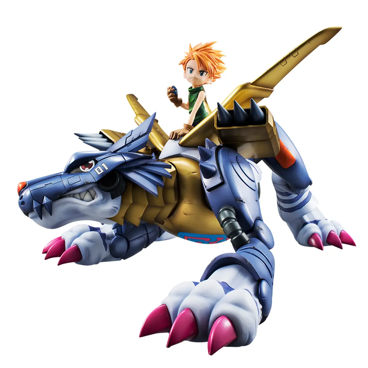 Precious G.E.M. Series: Digimon Adventure MetalGarurumon and Yamato Ishida