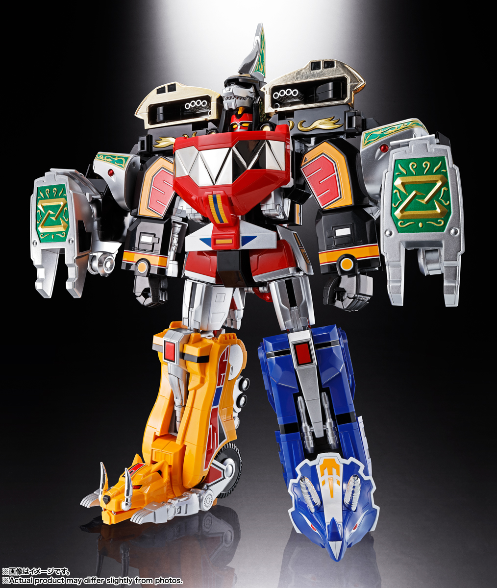 Soul of Chogokin GX-72 Daizyujin and GX-78 Dragon Caesar
