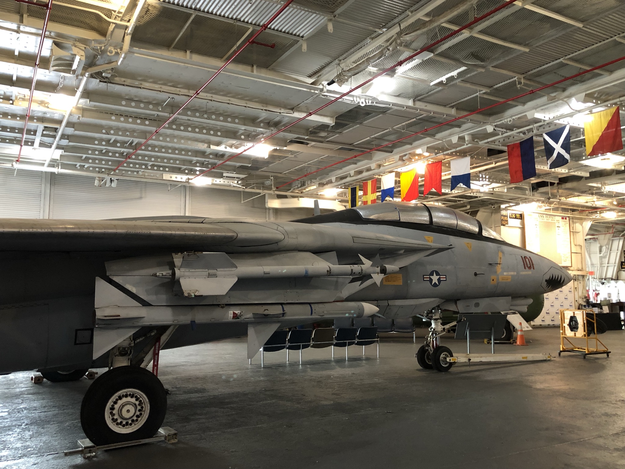 当时的主力舰载机 F-14