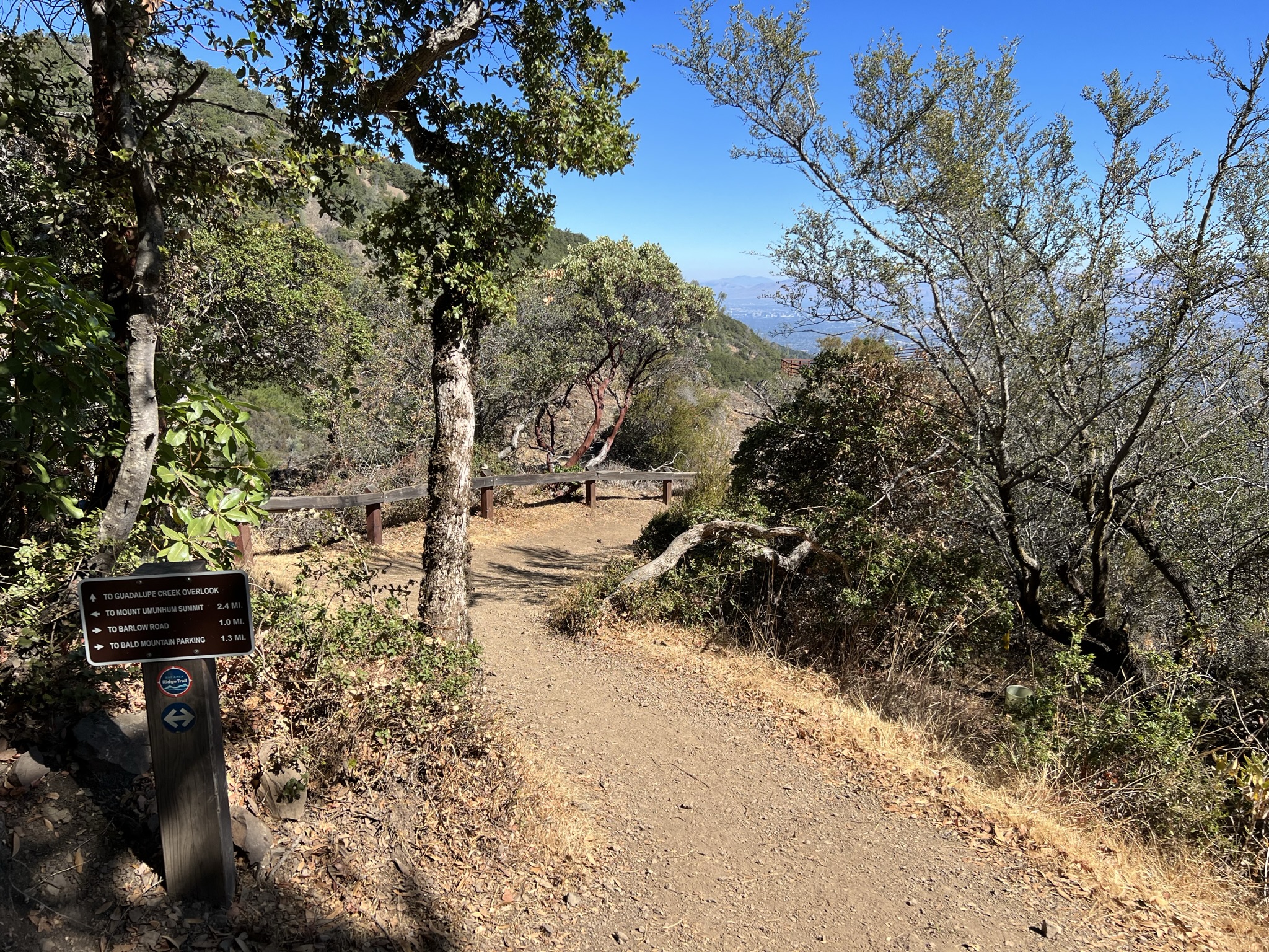 前面是 Guadalupe Creek Overlook