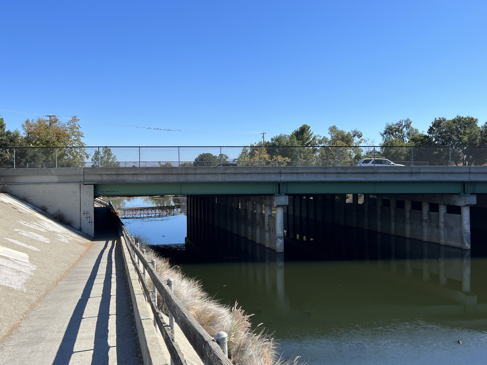 出发 Los Gatos Creek Trail