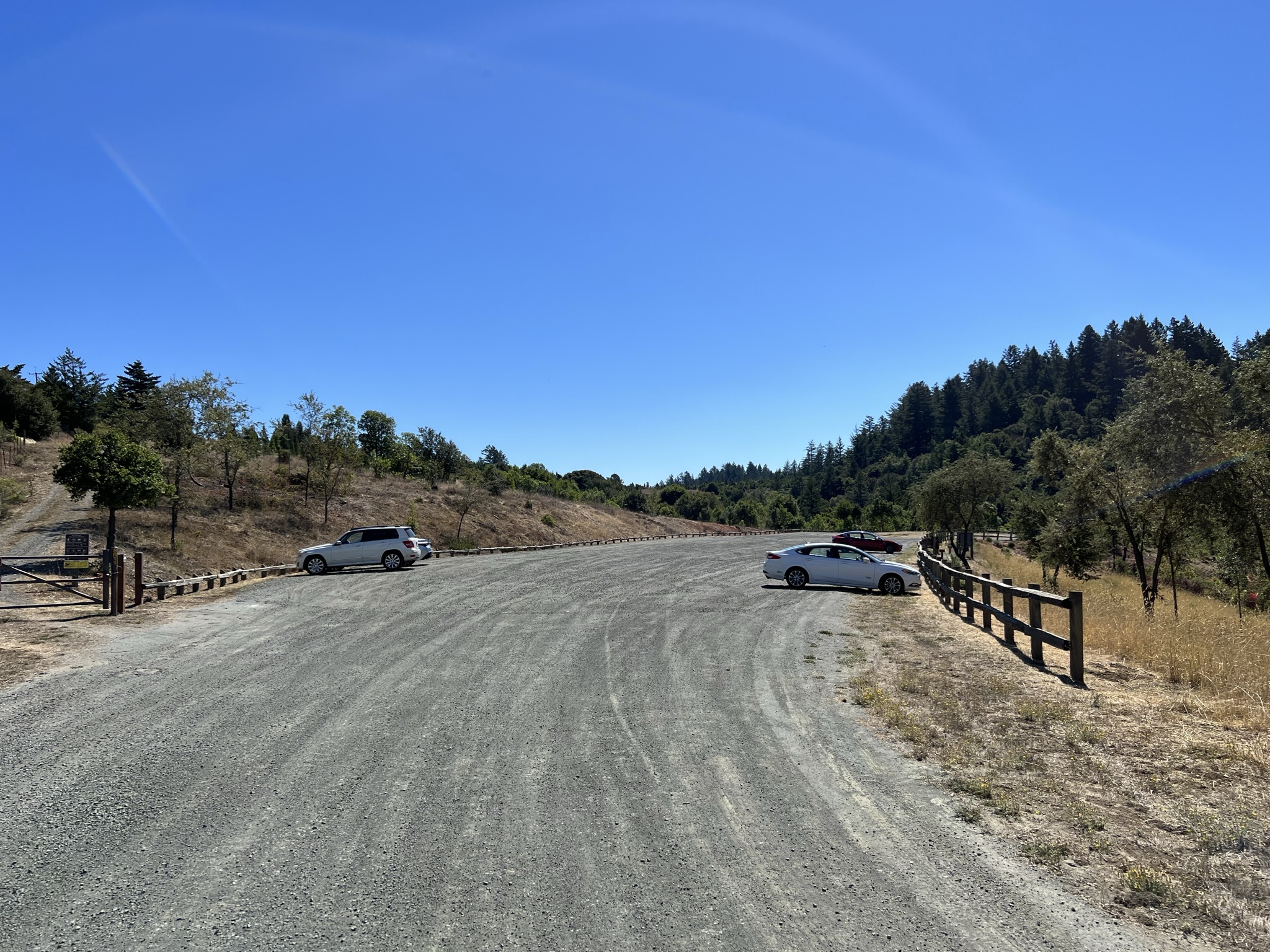 Skyline Ridge Parking Lot