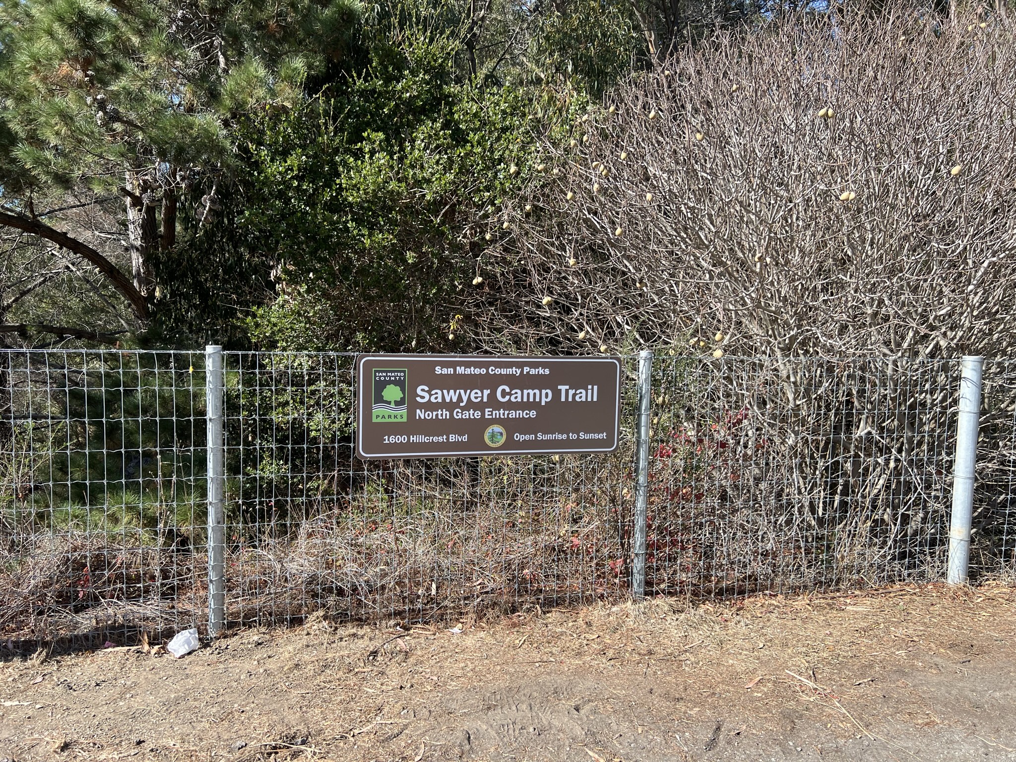Sawyer Camp Segment 北部入口