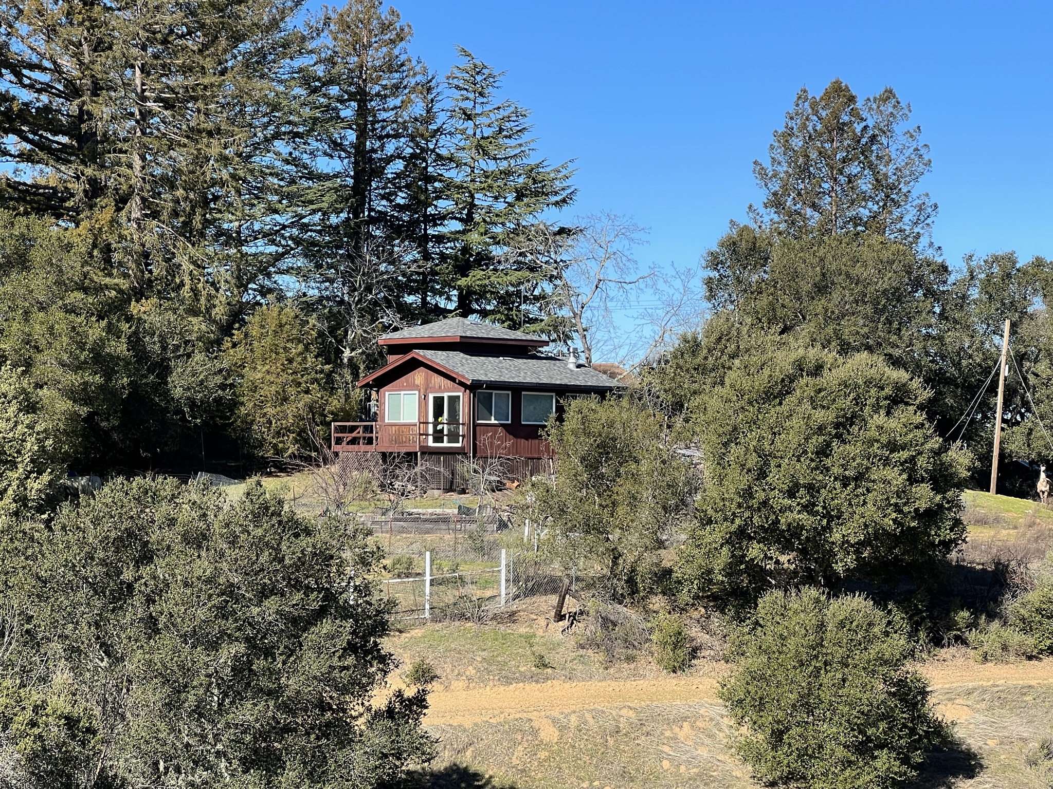 Page Mill Road 旁的民居