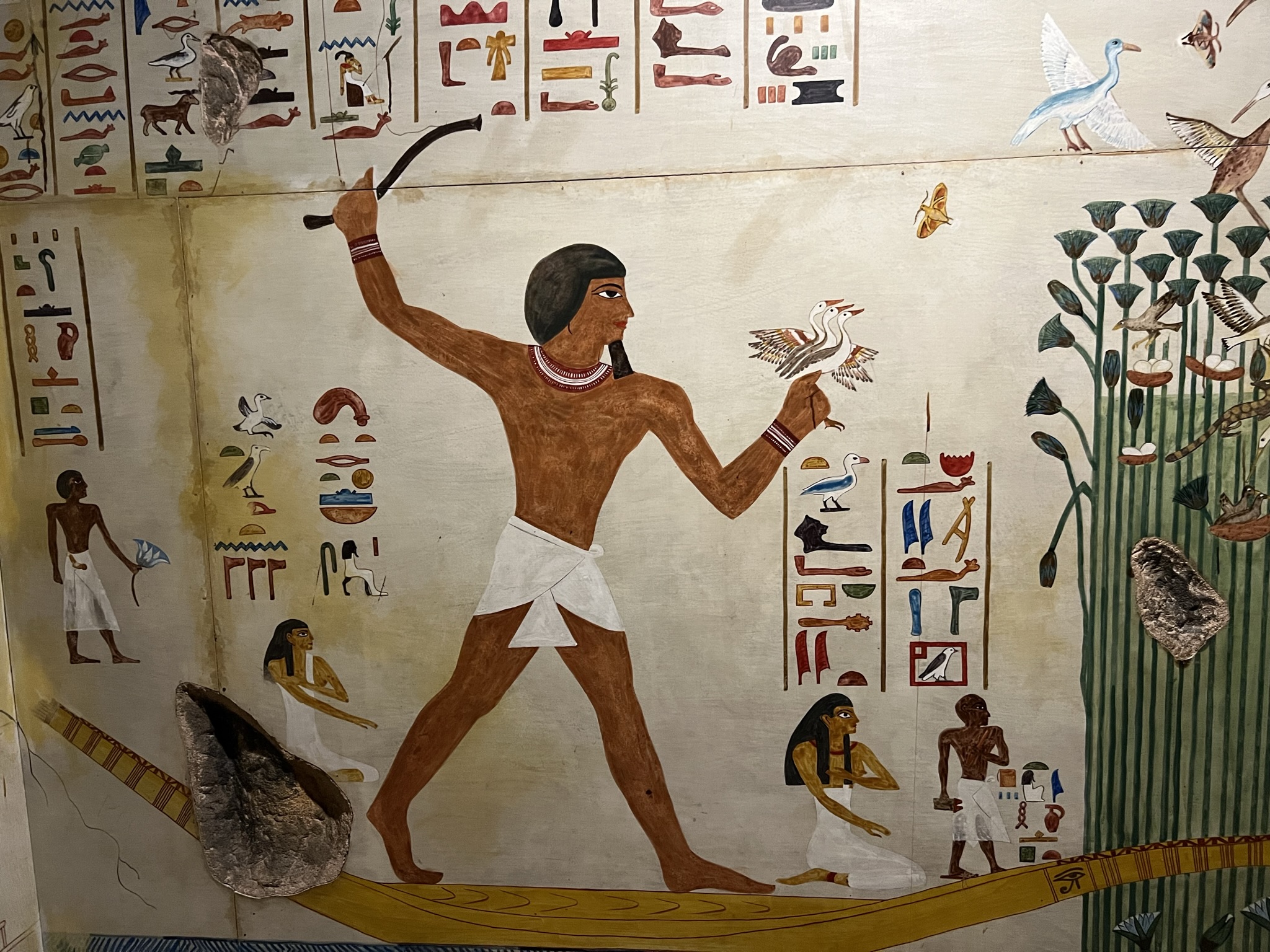 墓穴的主人正在狩猎