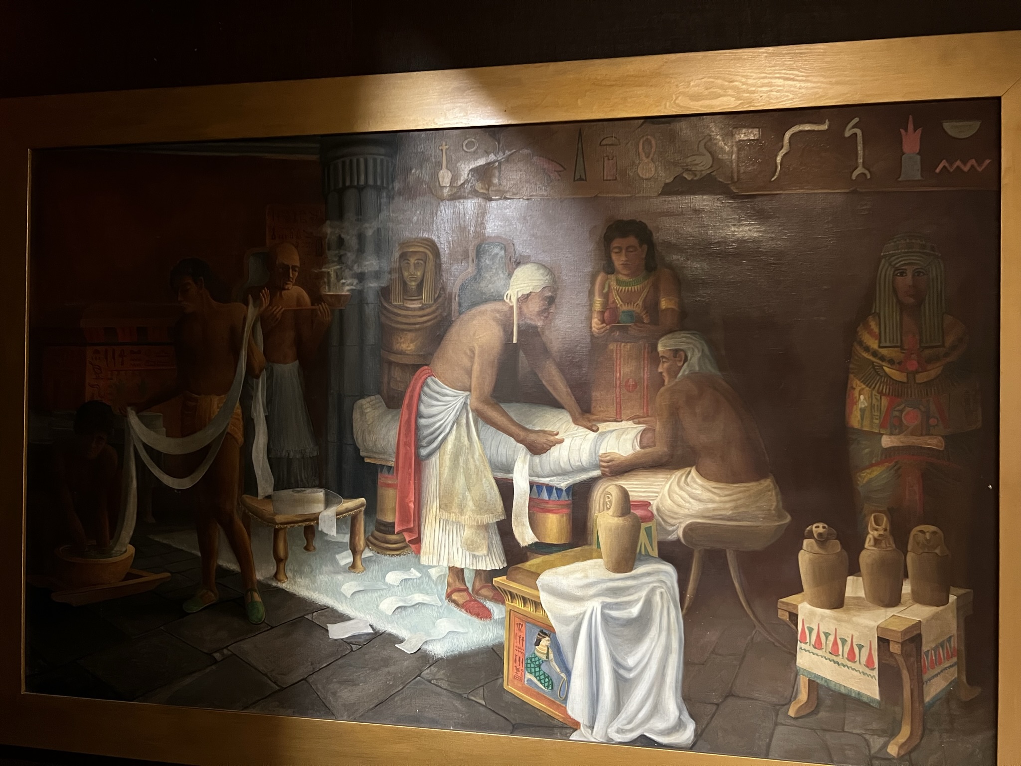 古埃及人制作木乃伊的过程