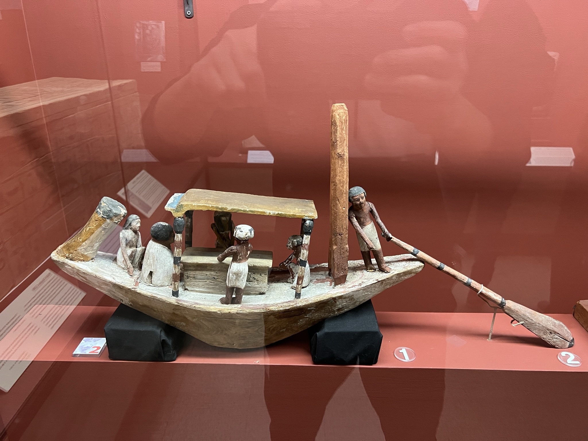 古埃及人开船时候的样子