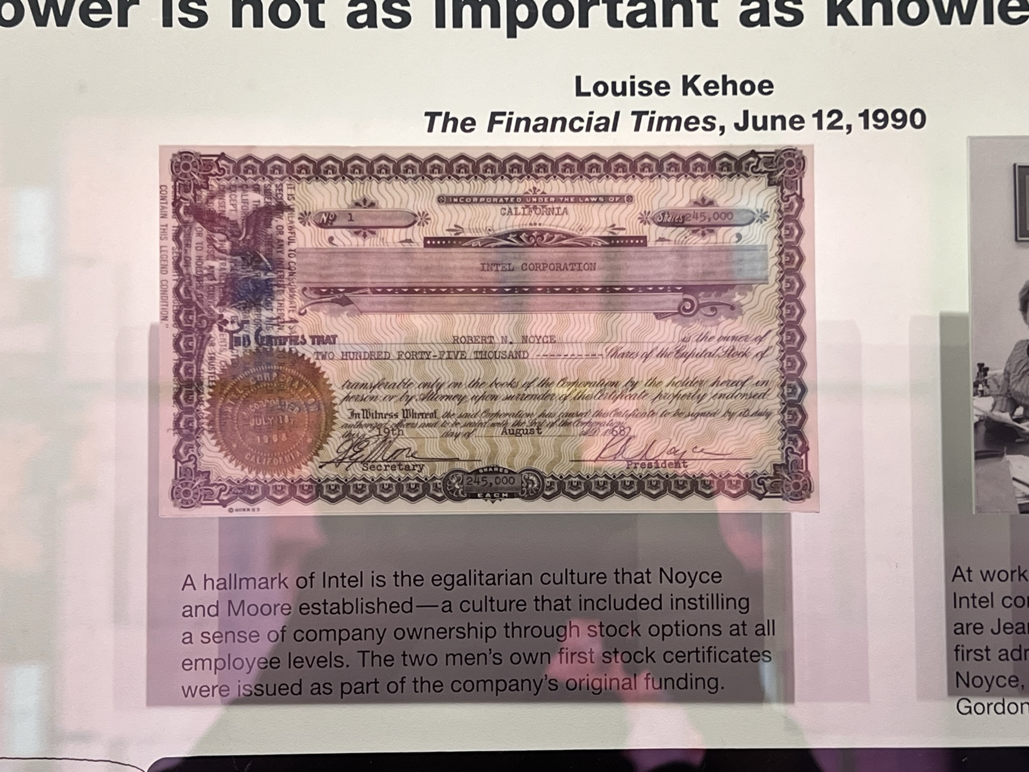 股权激励最早就是 Intel 搞出来的