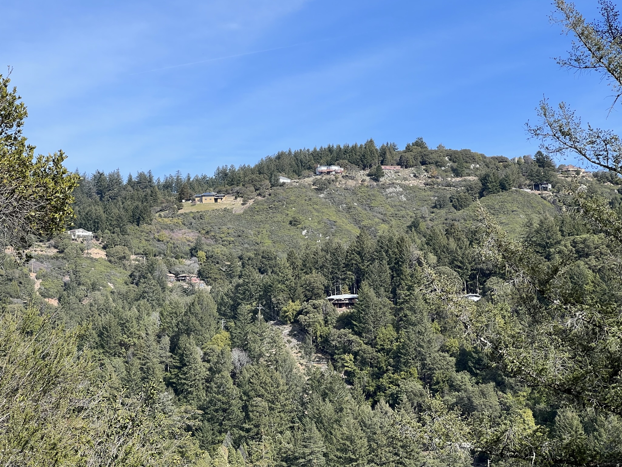 山上的富人住宅