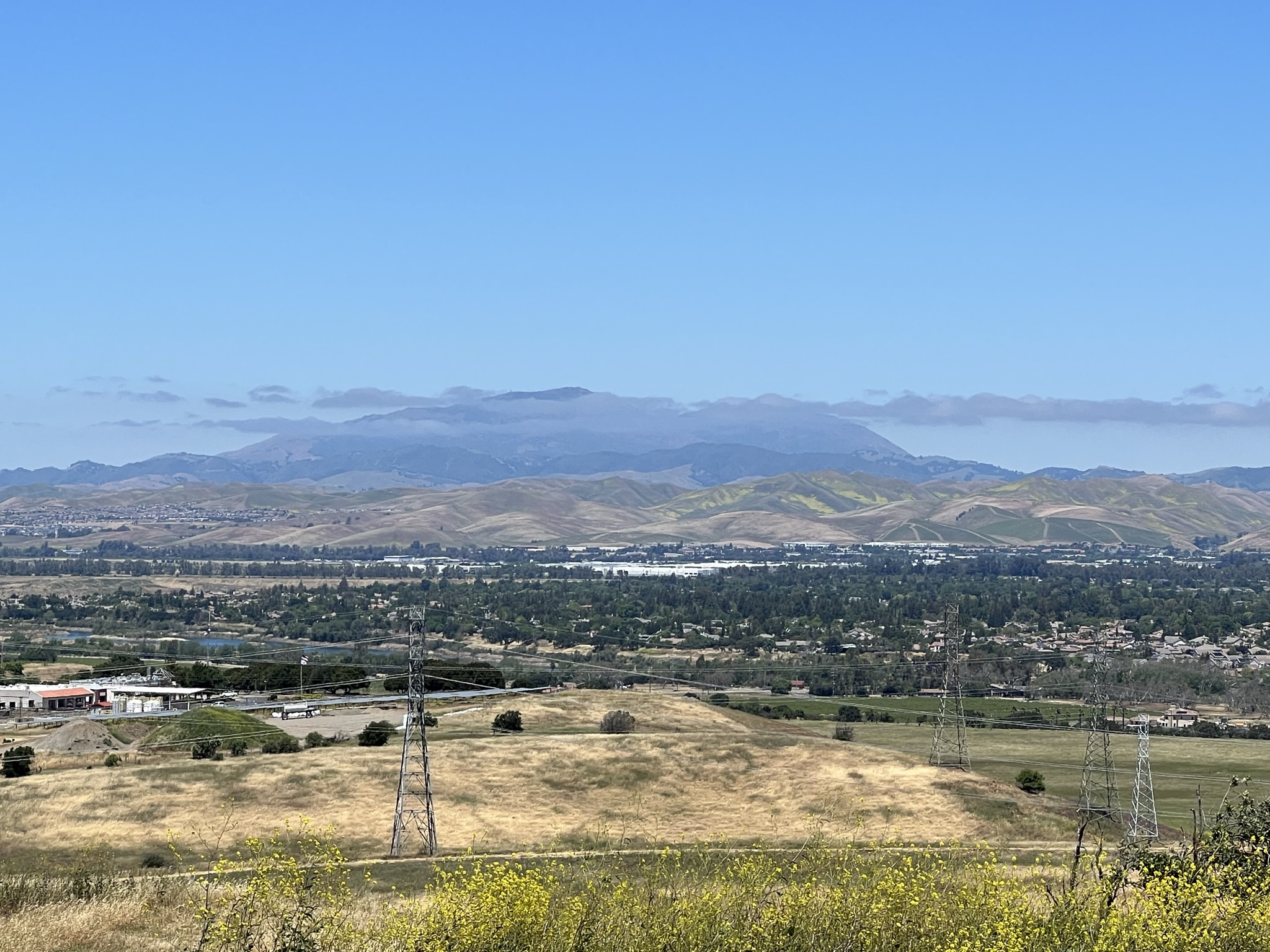 前面是什么山？