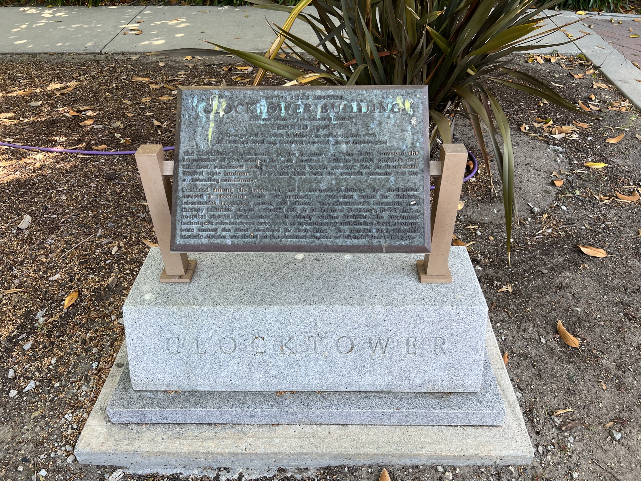 Agnews State Hospital Clock Tower 介绍