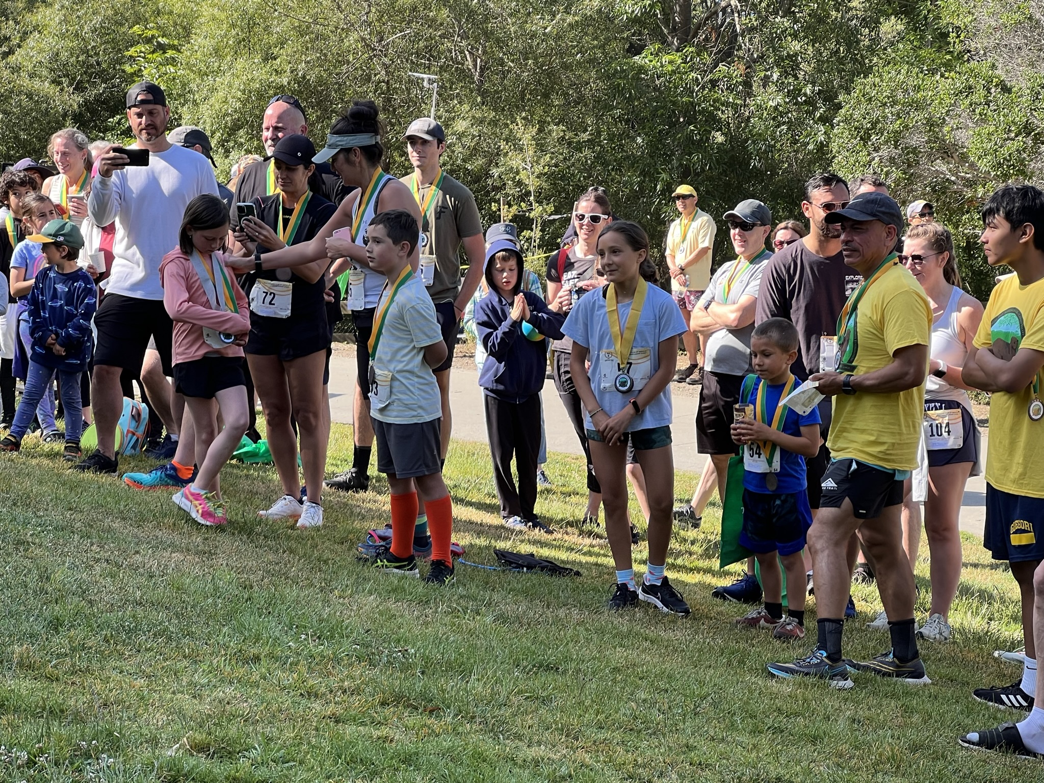 女子少儿组第一和男子少儿组第一是兄妹