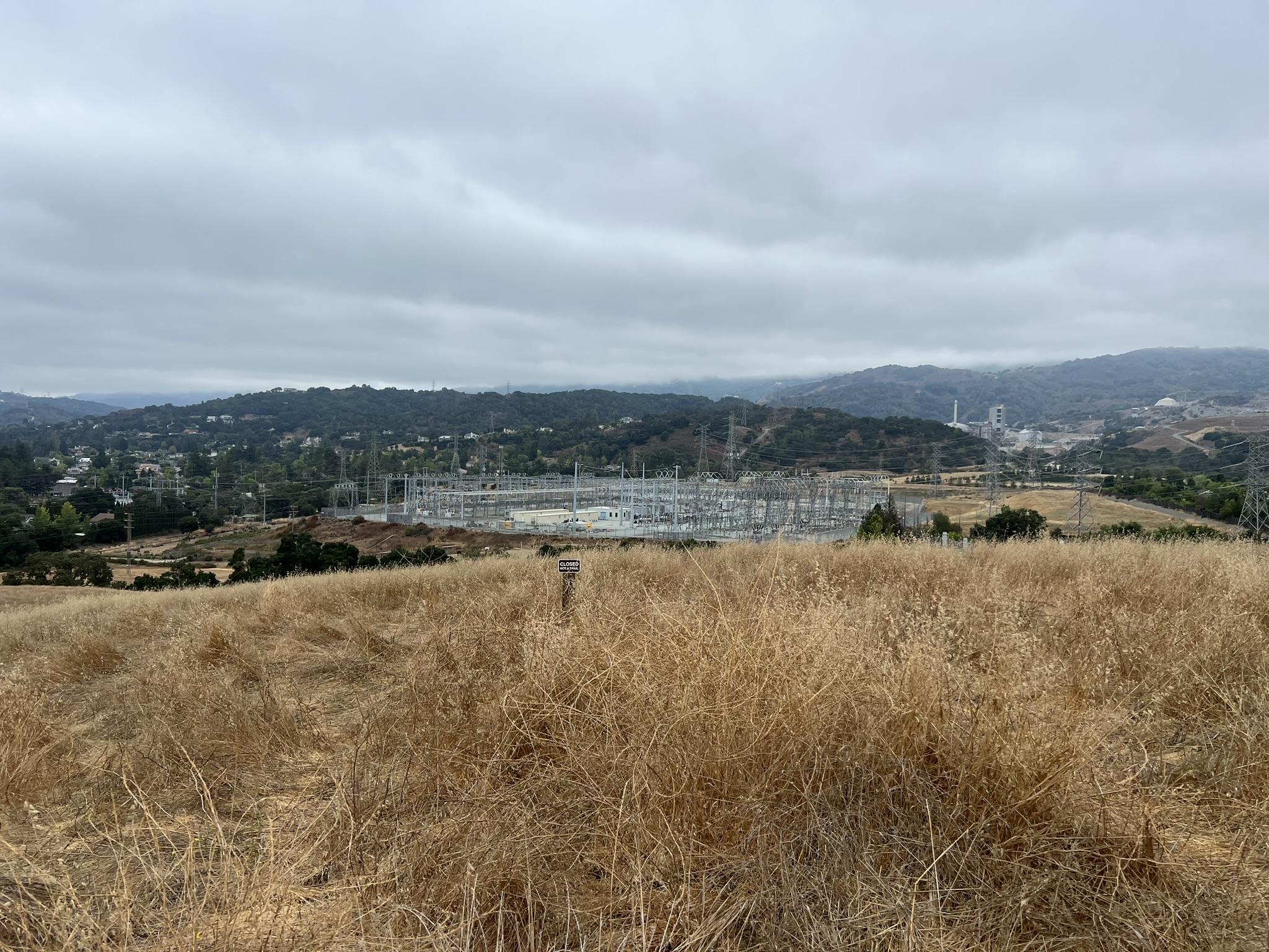 Anza Knoll 上看发电厂