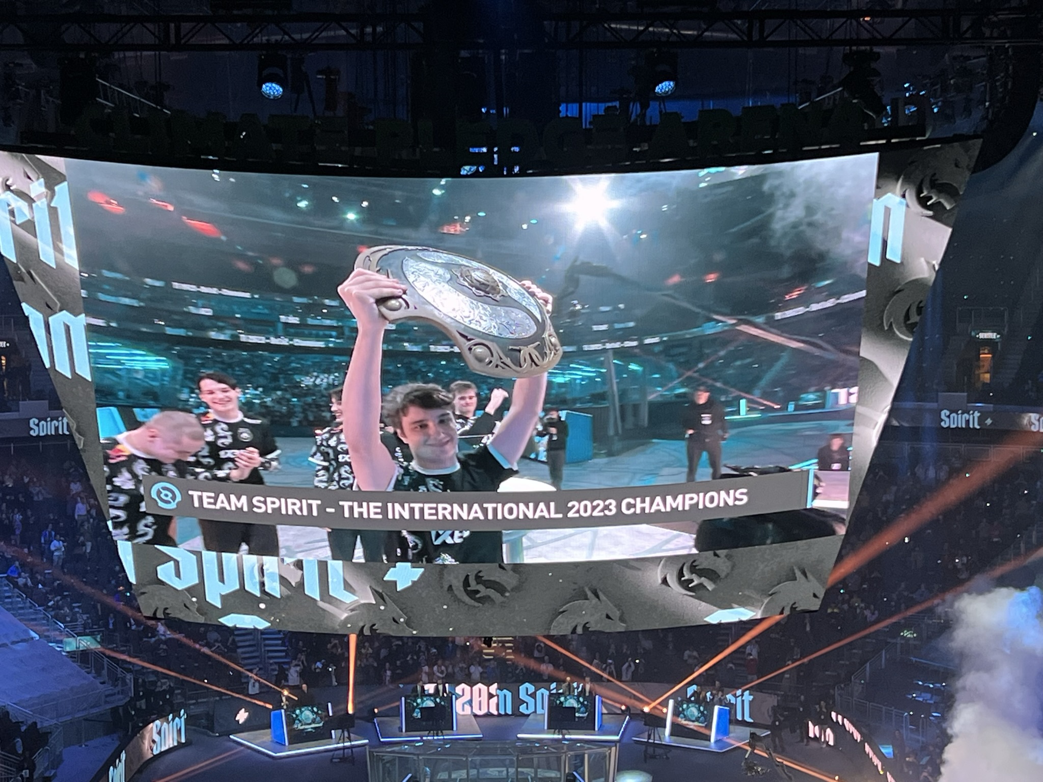 Team Spirit 获得冠军