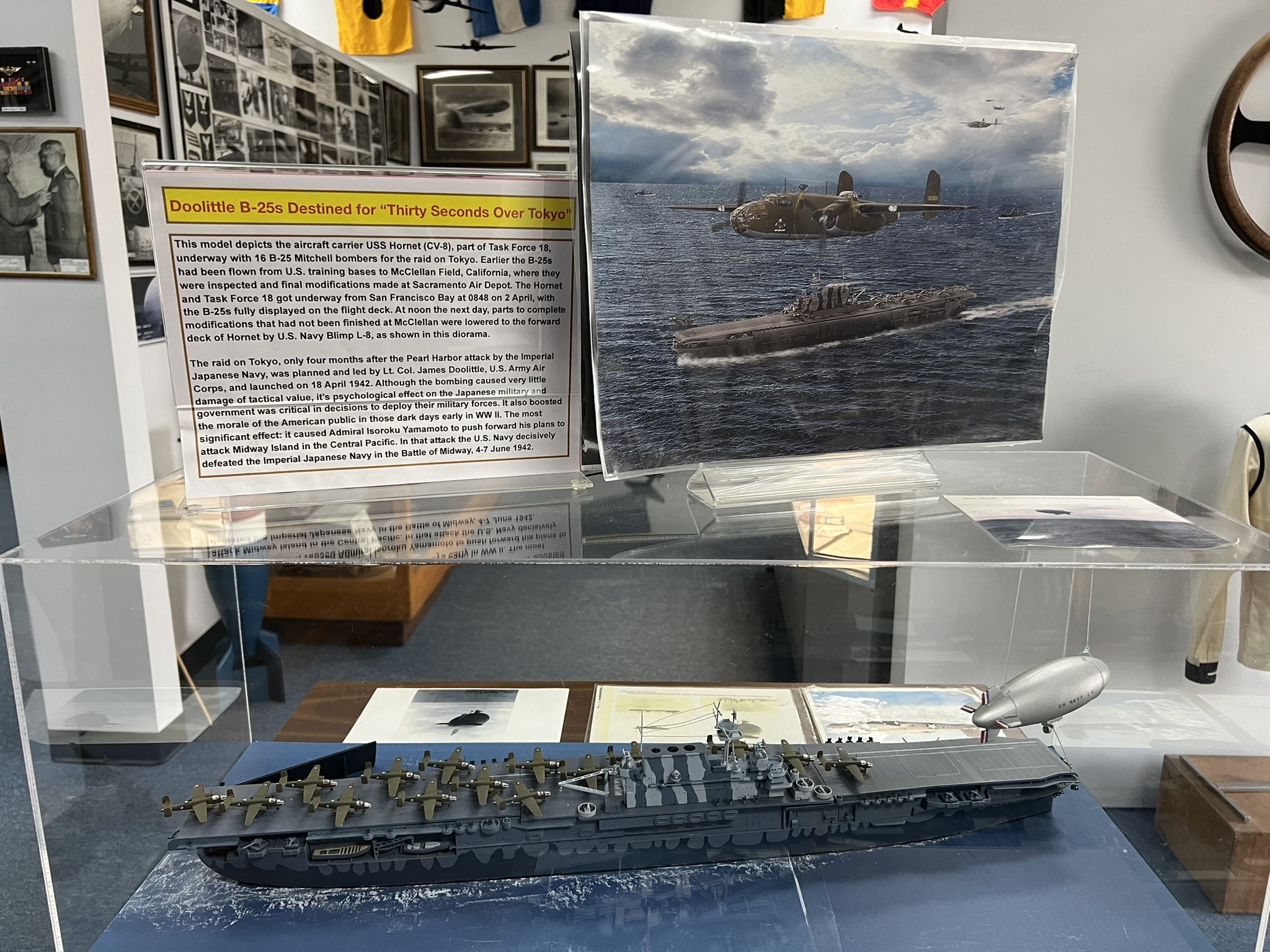 日本偷袭珍珠港后，美国派遣航母对日本本土展开报复