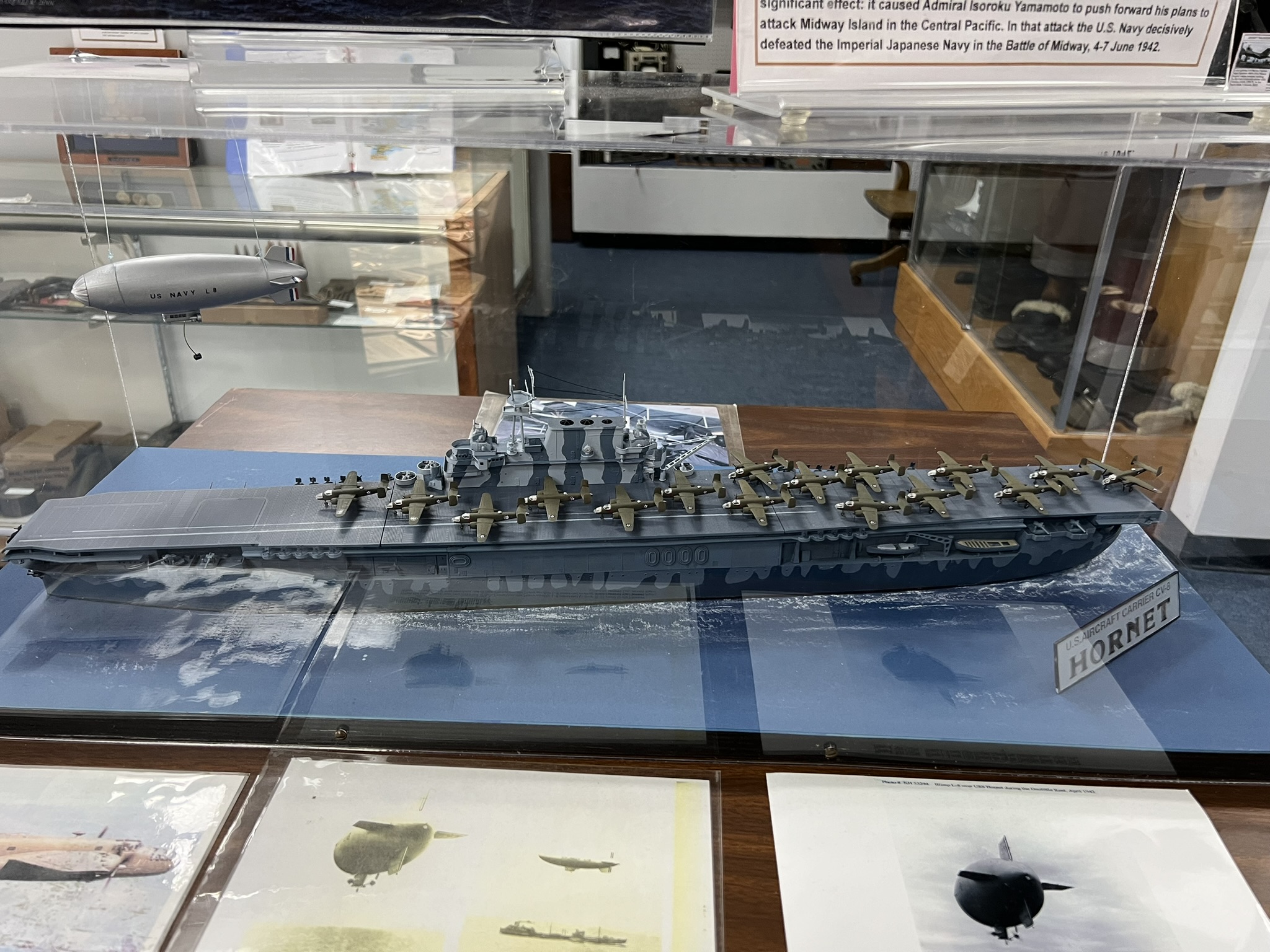 USS Hornet 和飞艇