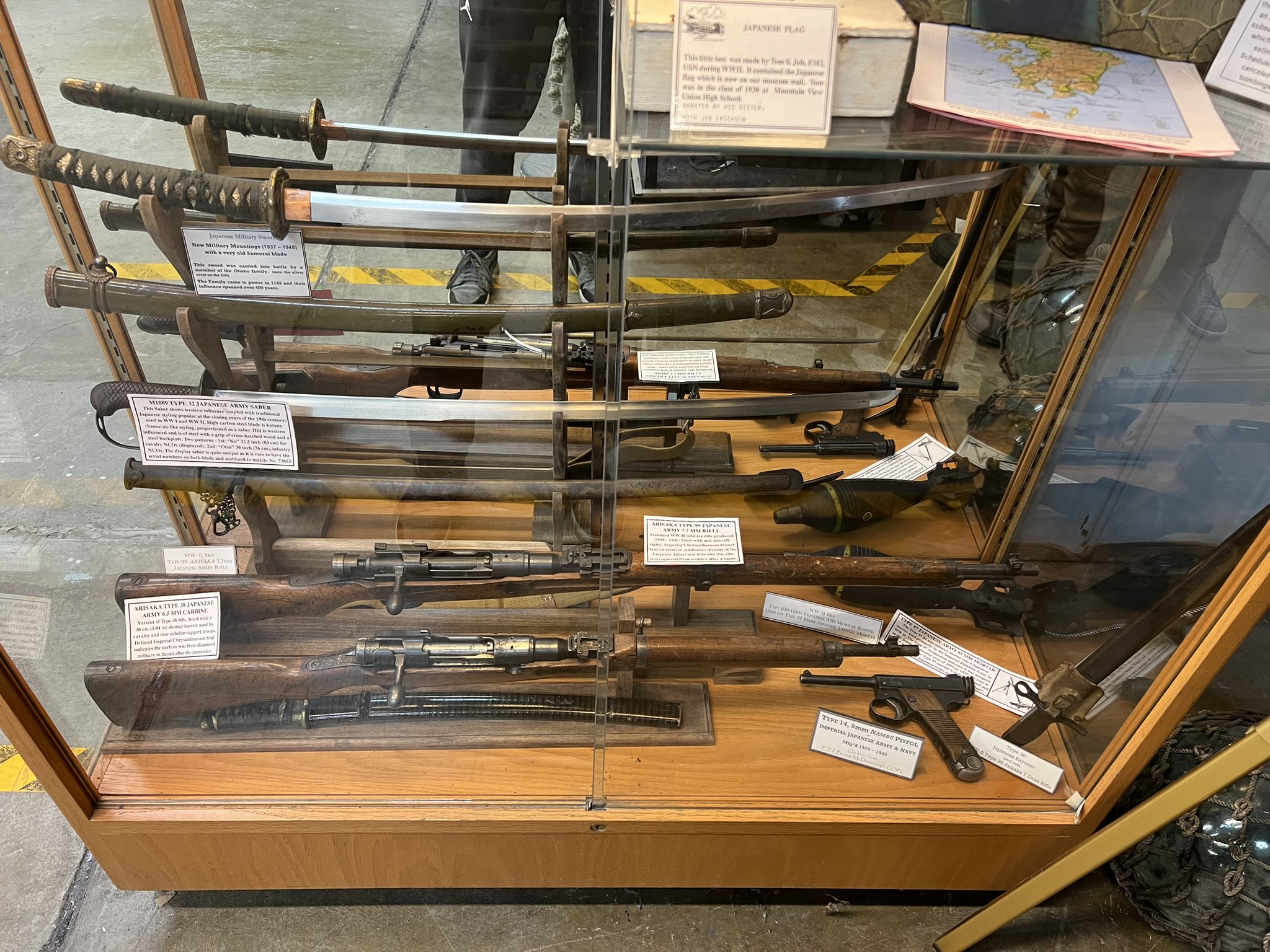 日本士兵的武器