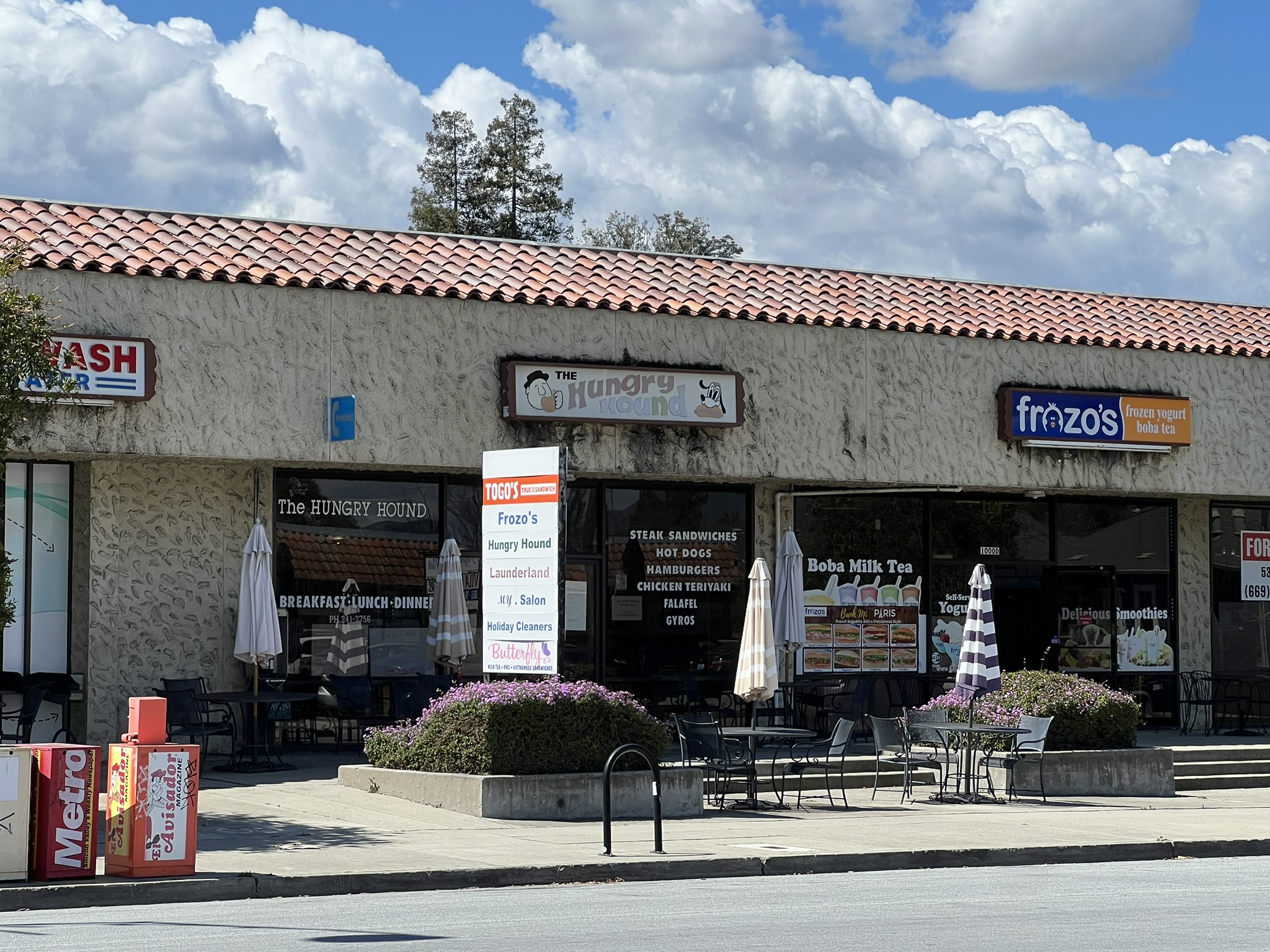 校园外的小饭店