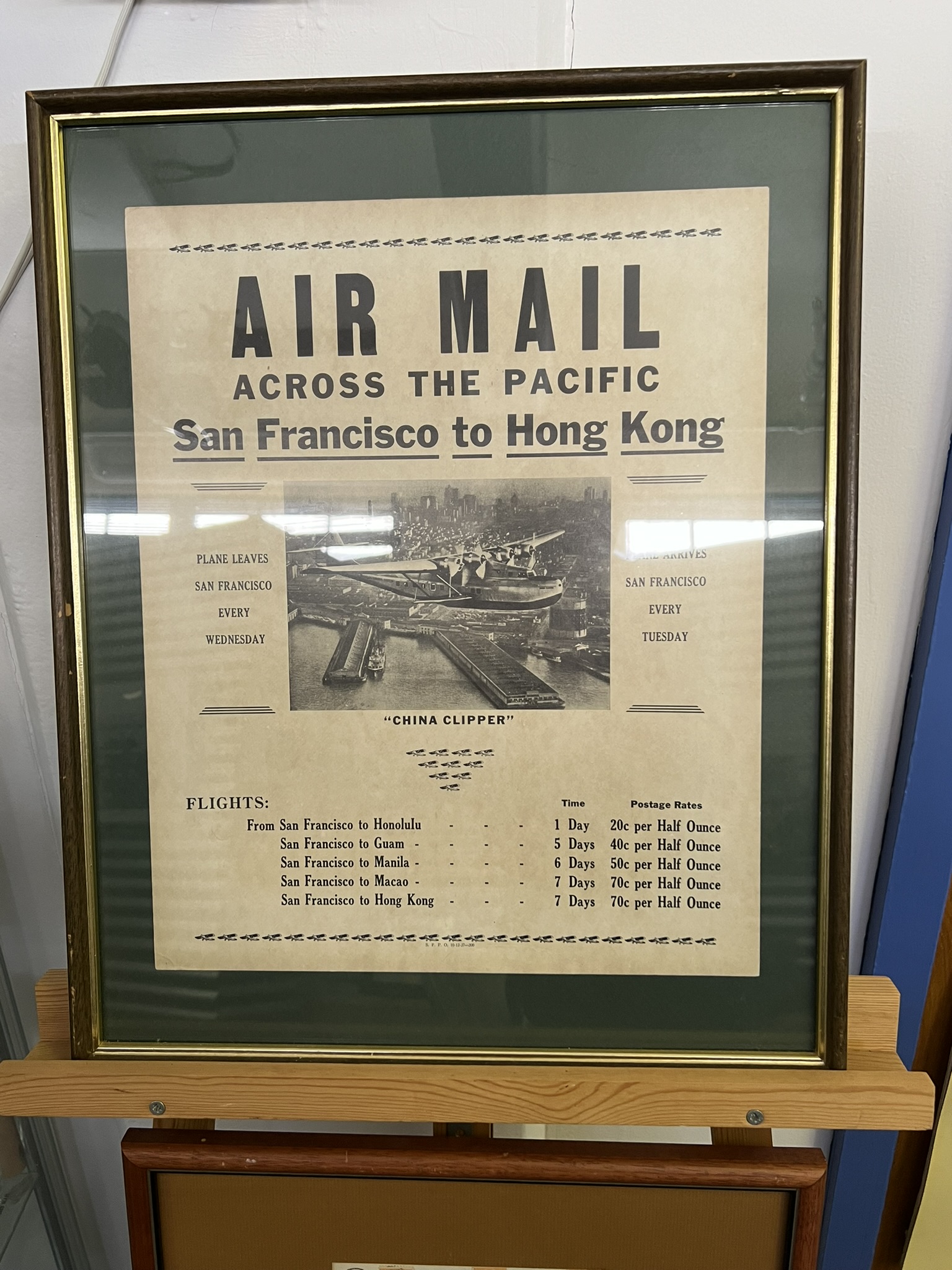 泛美航空往返中美的的 China Clipper