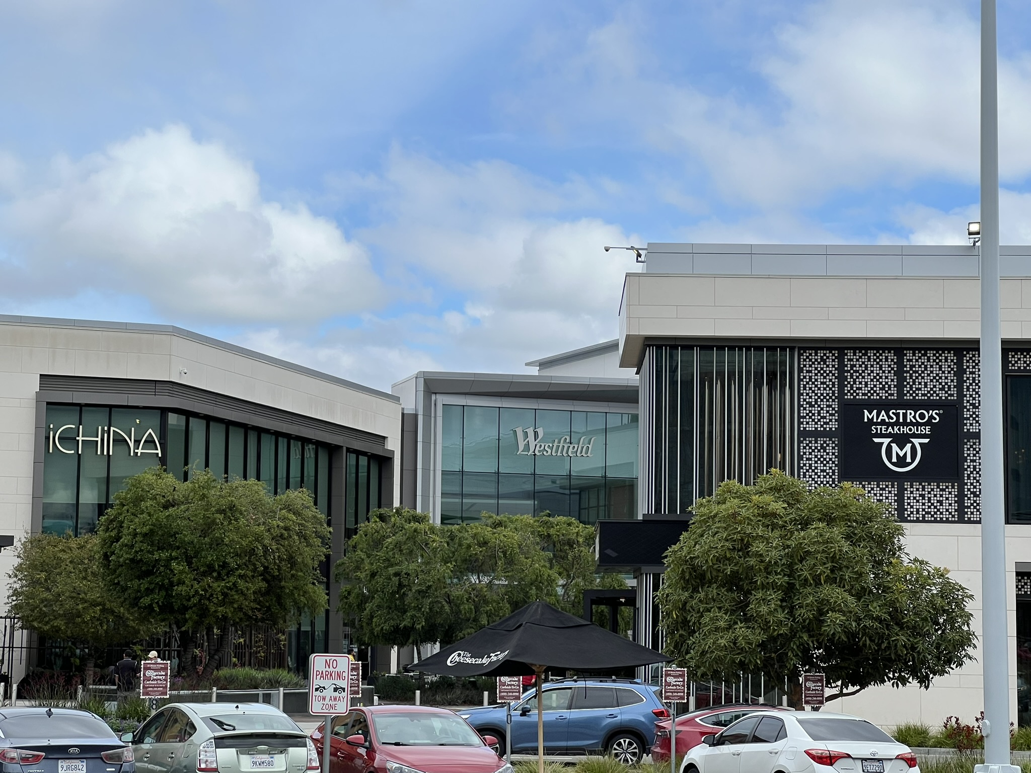 Westfield Valley Fair 里的几个知名的餐厅