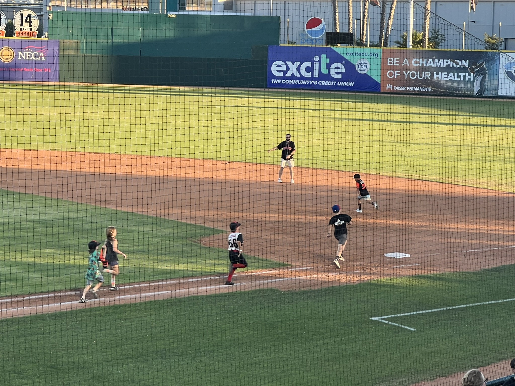 Kids Run The Bases