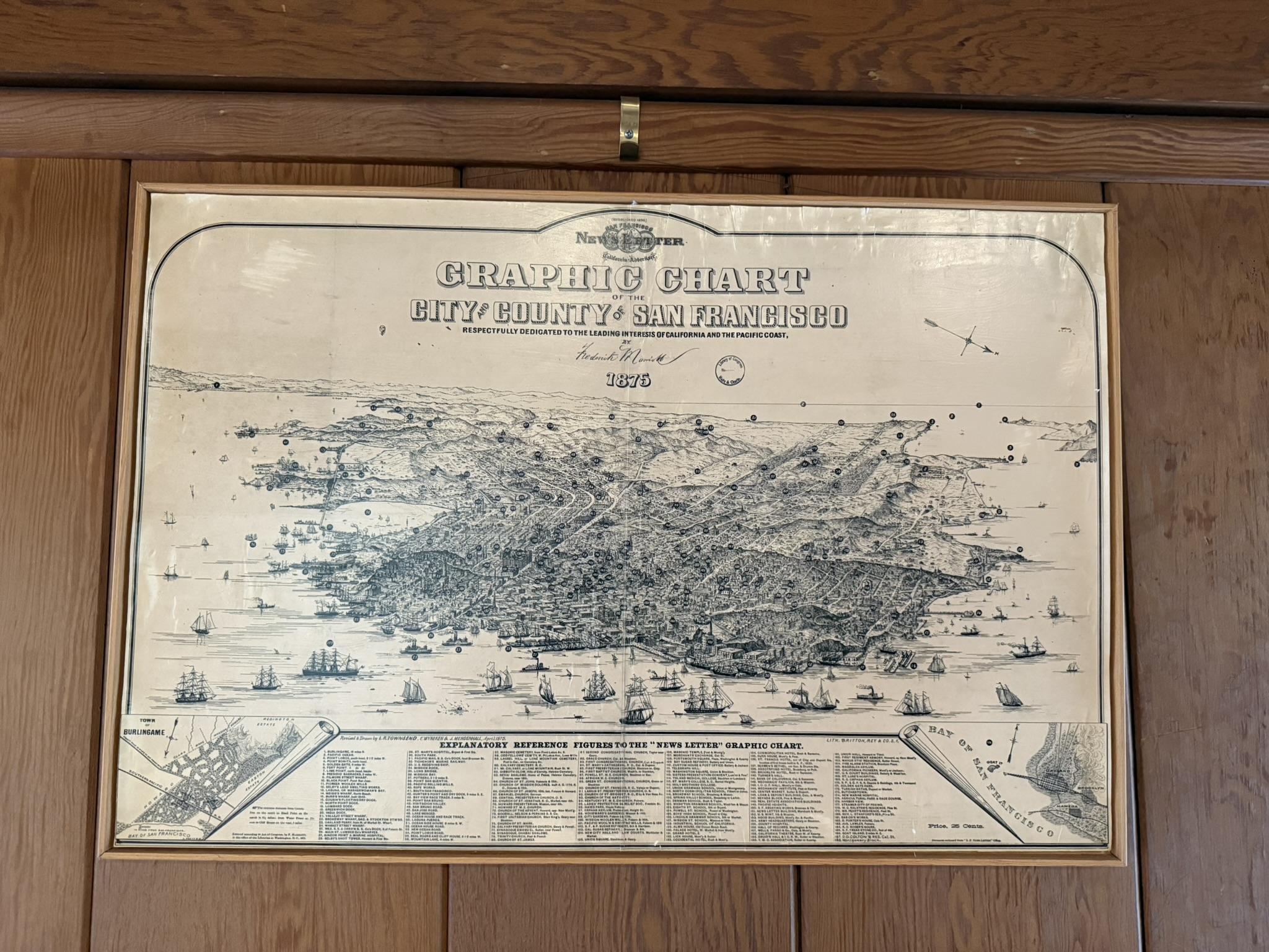 当时 San Francisco 的地图
