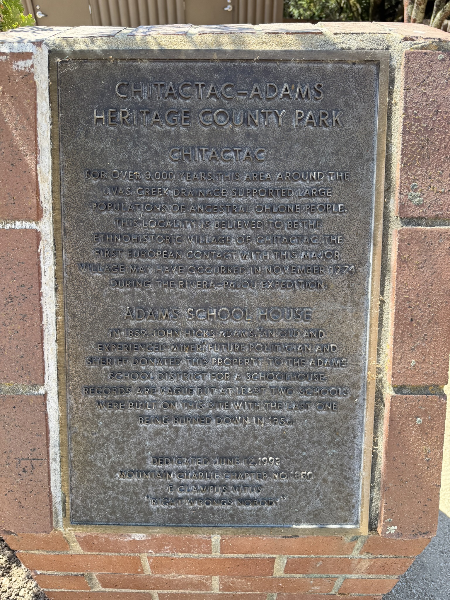 Chitactac-Adams Heritage County Park