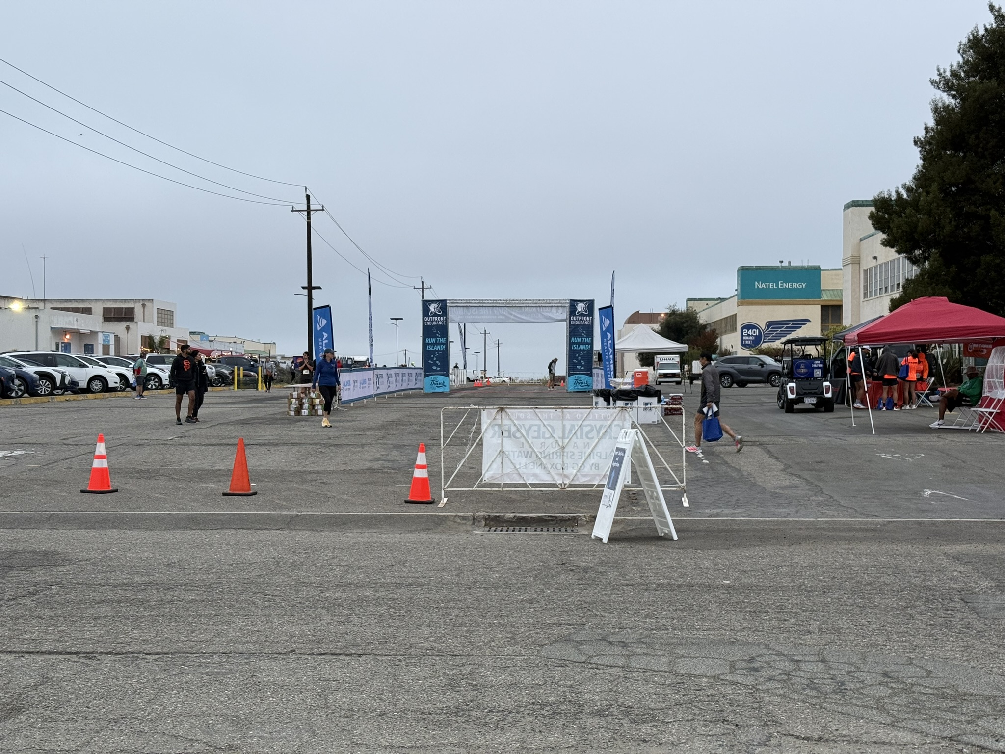 比赛起点和终点