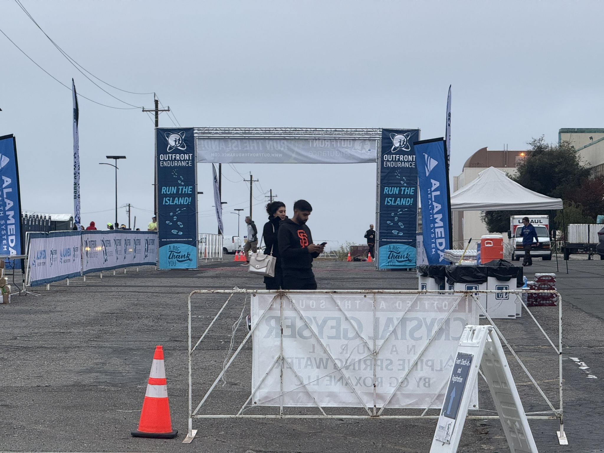 比赛起点和终点