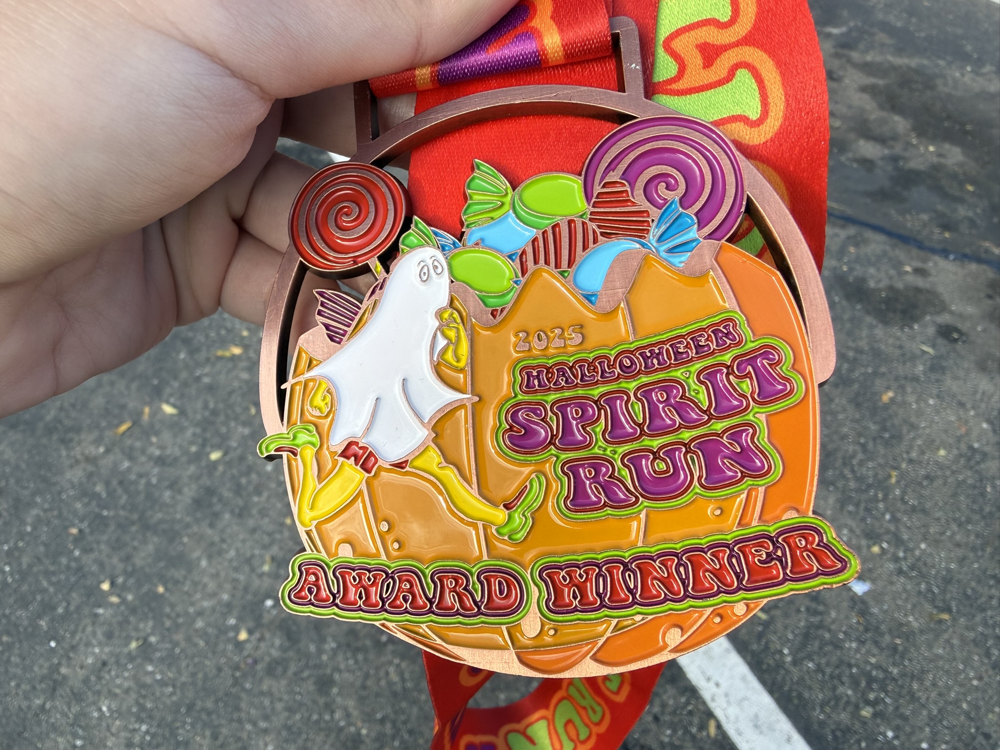 男子年龄组第三名奖牌