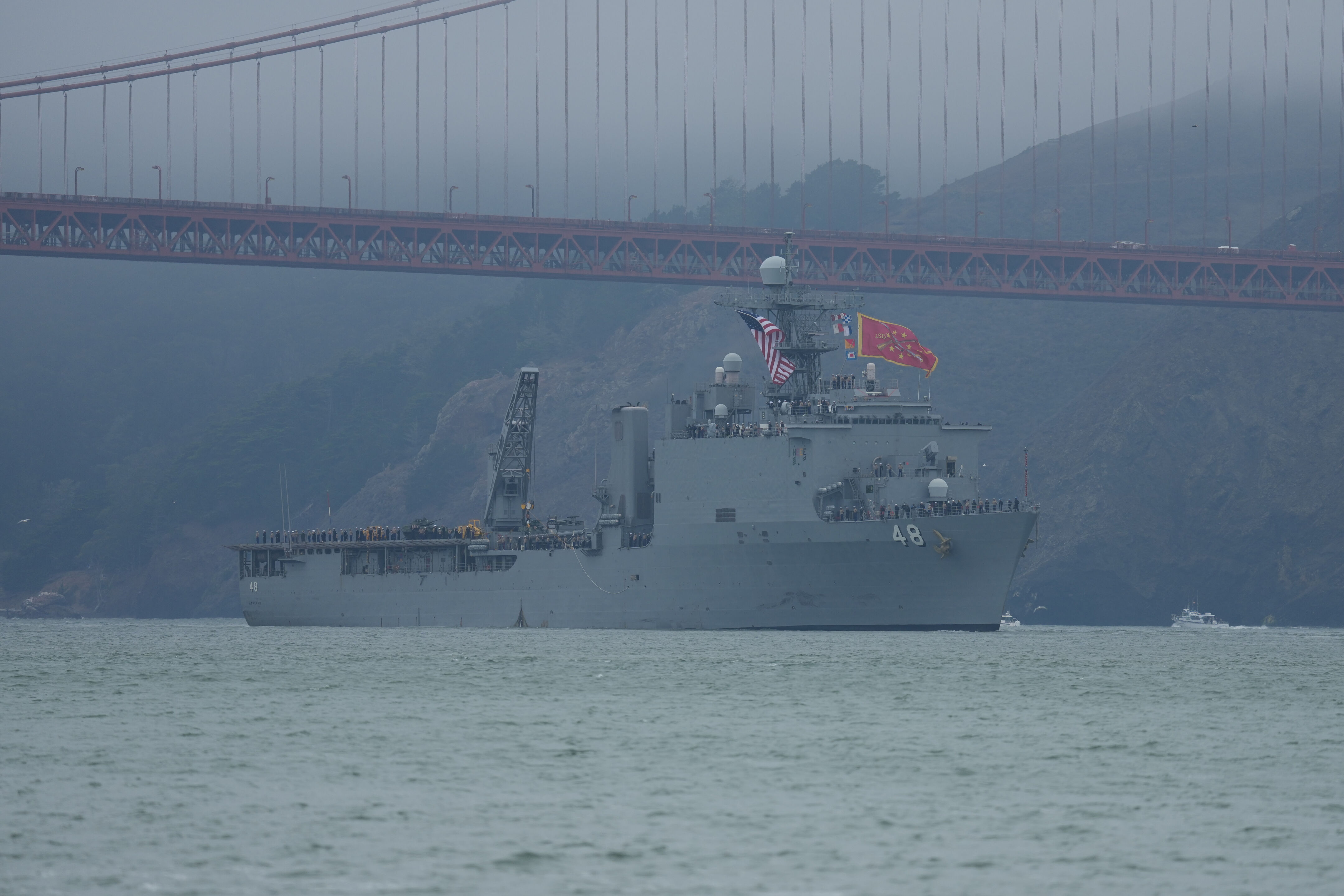 2026 San Francisco Fleet Week Ship Parade