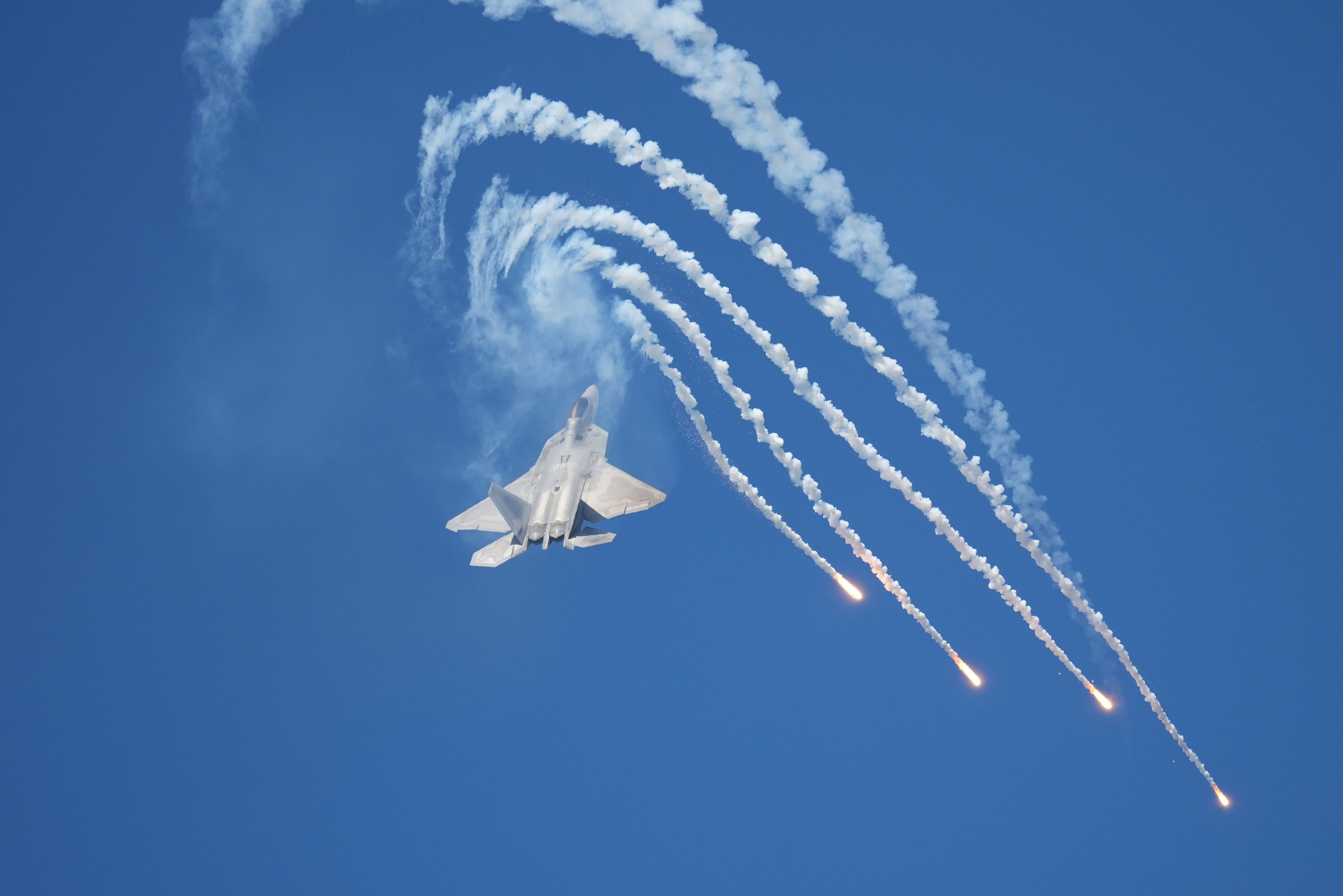 U.S.A.F. F-22 Raptor Demo Team